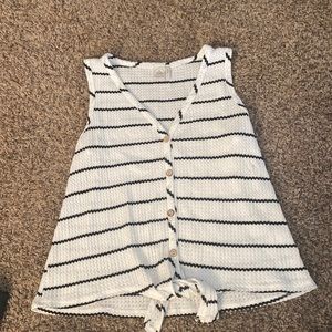 cute striped tank top